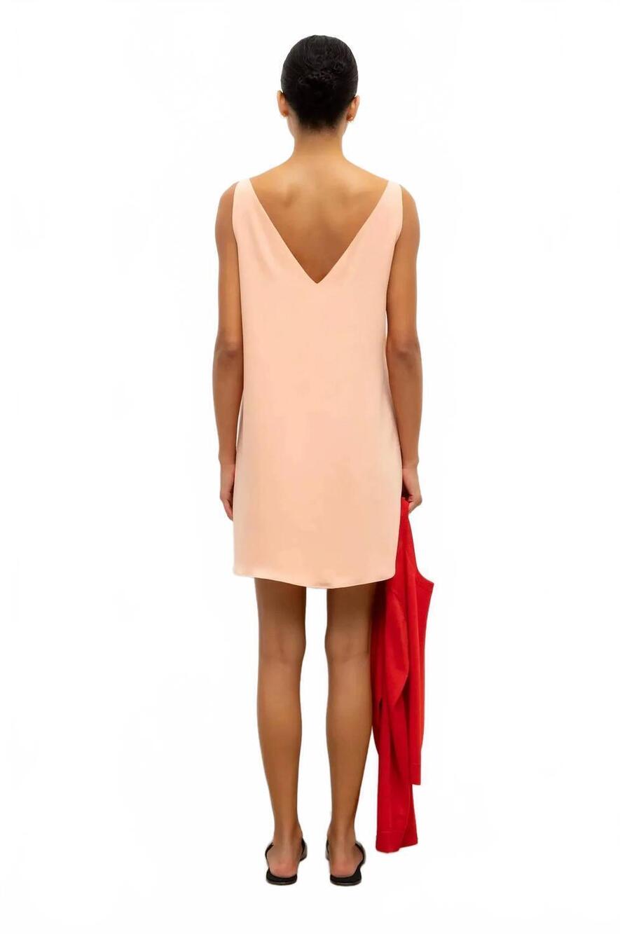 NEW LESET ari mini dress in peche - Picture 2 of 3
